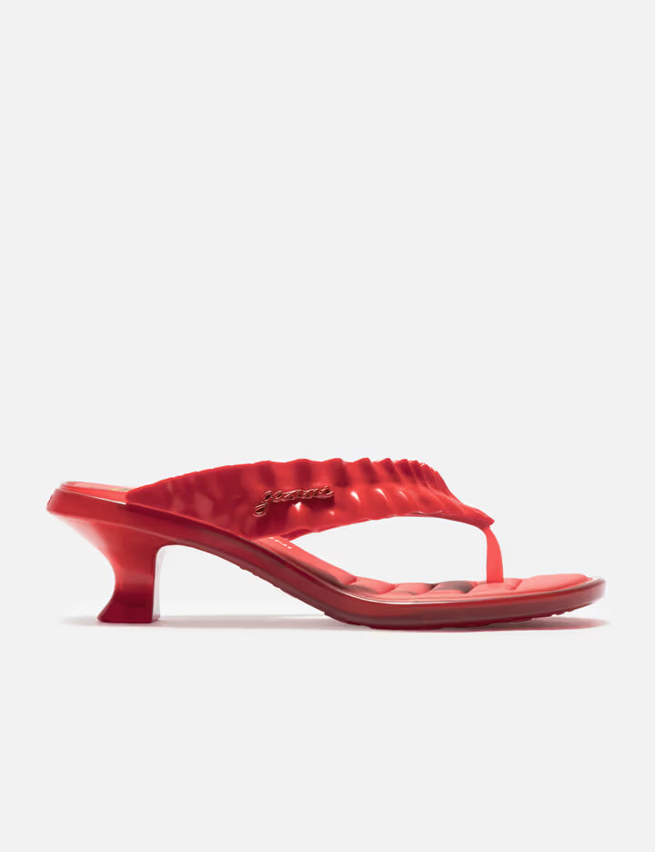 Melissa Thong Kitten Heel