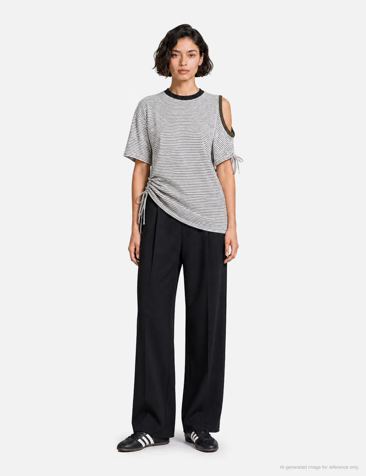 Miller Double-Neck Multi Color T-Shirt