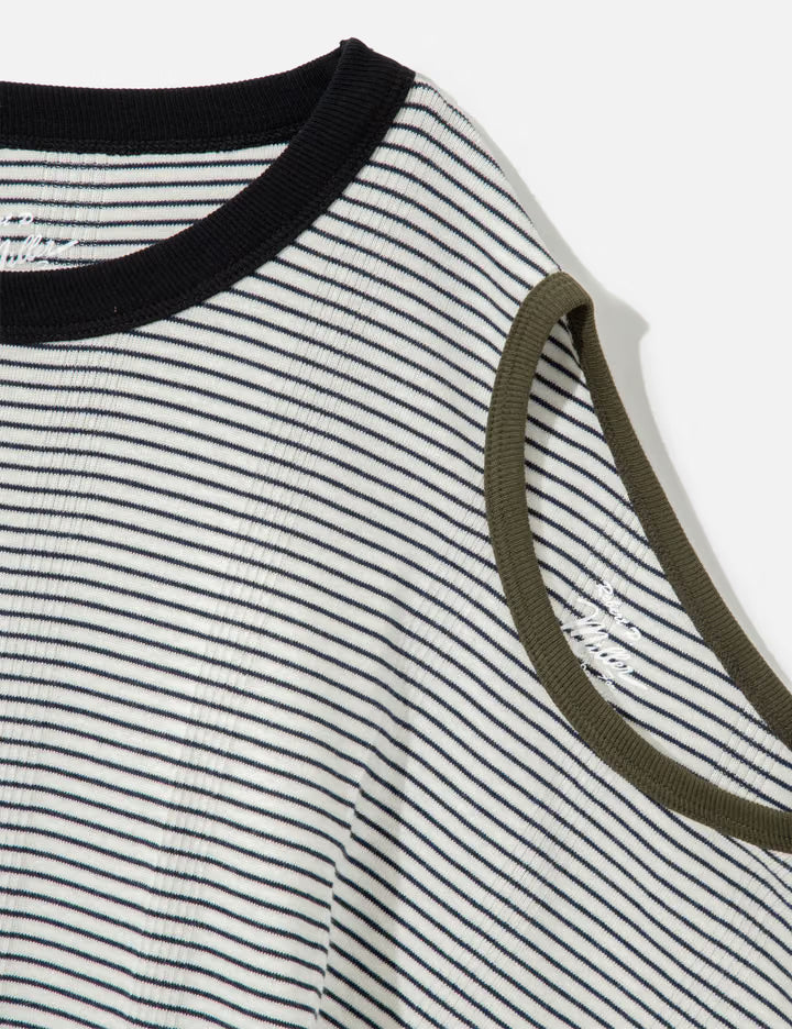 Miller Double-Neck Multi Color T-Shirt