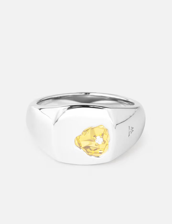 Mined Ring Small Diamond
