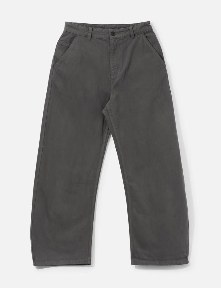 Moleskin High Waist Curve Pants