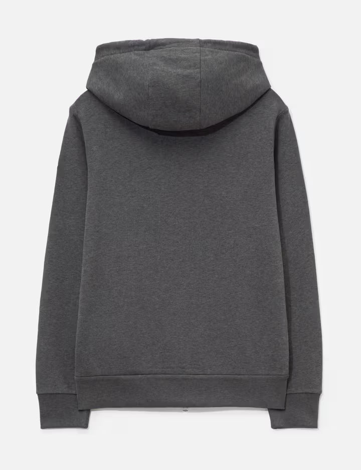 Monogram Cotton Zip-Up Hoodie