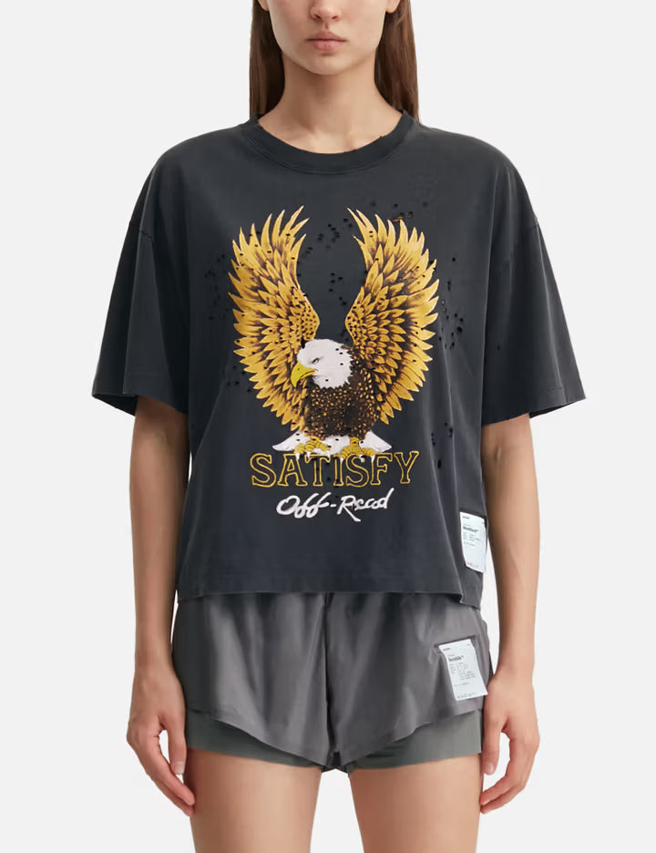 MothTech™ T-Shirt With Eagle Print