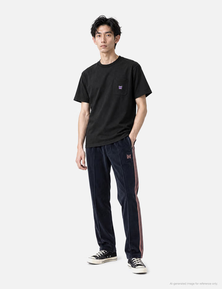 Narrow Track Pant - C/PE Velour