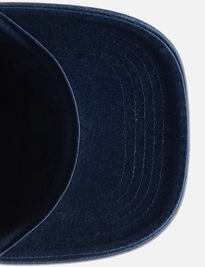 Navy Letter Embroidered Baseball Cap