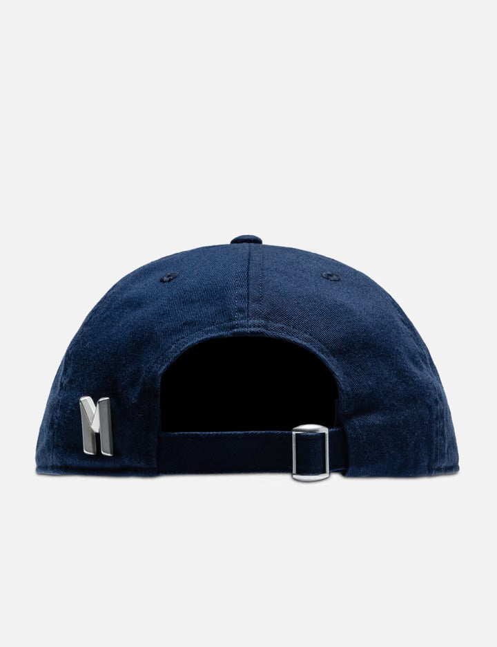 Navy Letter Embroidered Baseball Cap