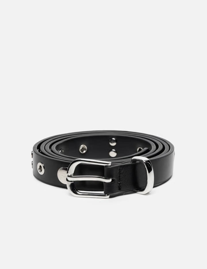 New Eyelet Leather Belt
