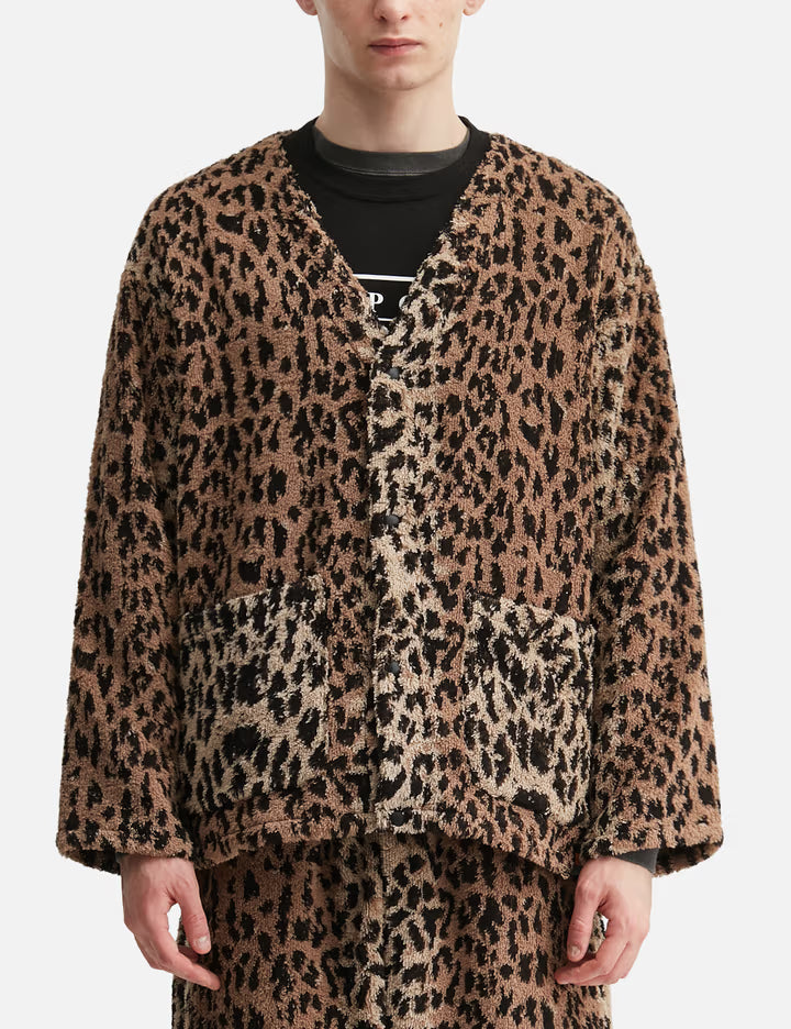 NH X Hippopotamus . Terry Cloth Cardigan LS