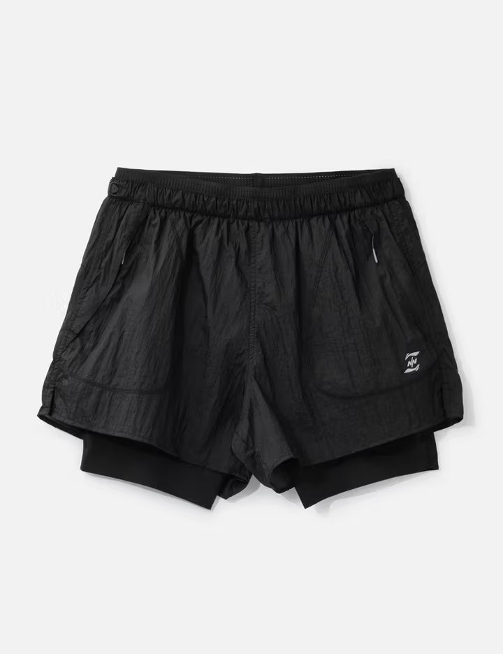 NīNEpointNīNE X Li-Ning Light Tracking 2 In 1 Running Shorts