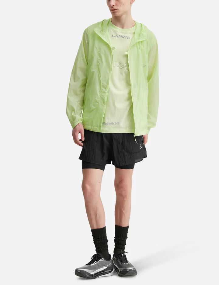 NīNEpointNīNE X Li-Ning Light Tracking Laser Windbreaker