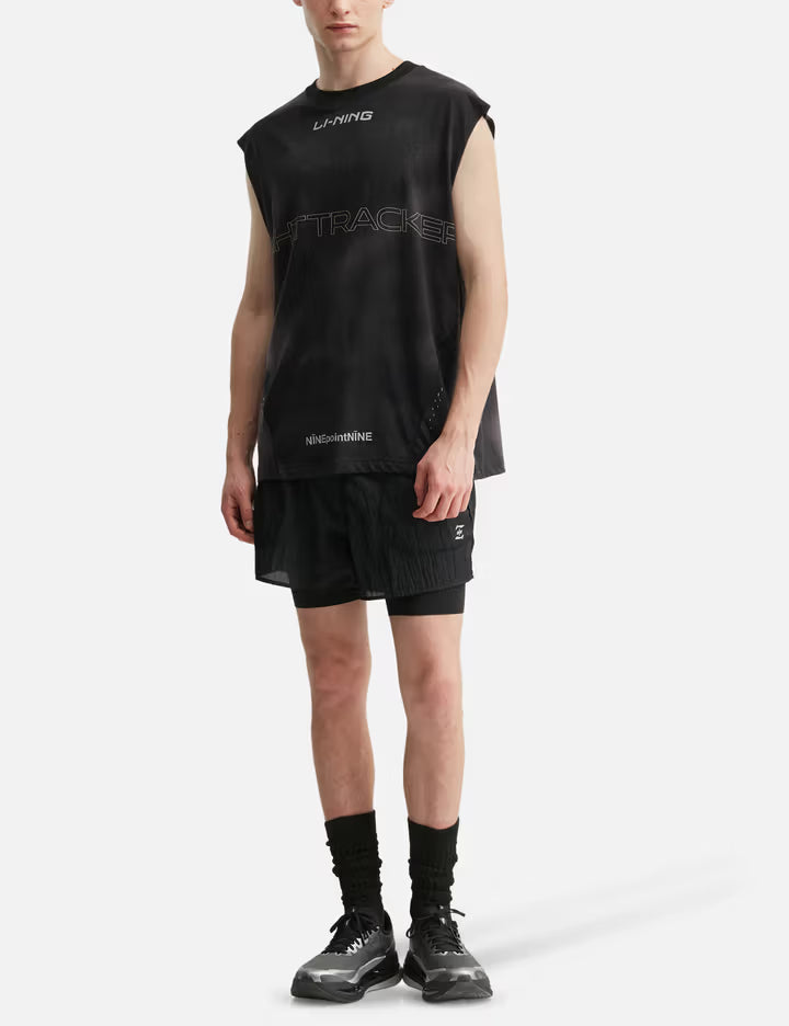 NīNEpointNīNE X Li-Ning "The Light Of Moon" Running Tank Top