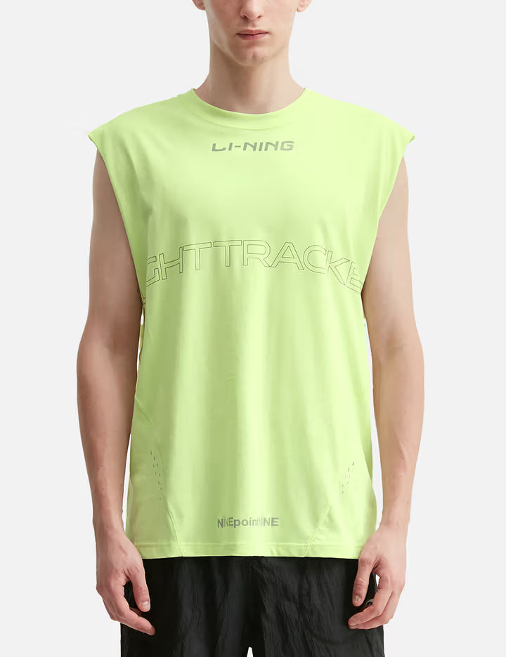 NīNEpointNīNE X Li-Ning "The Light Of Moon" Running Tank Top
