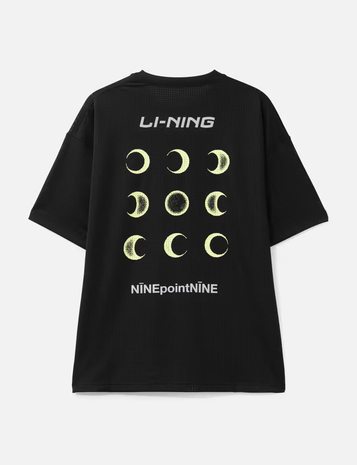 NīNEpointNīNE X Li-Ning "The Light Of Moon" Tee