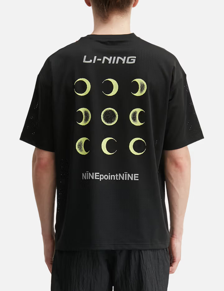 NīNEpointNīNE X Li-Ning "The Light Of Moon" Tee