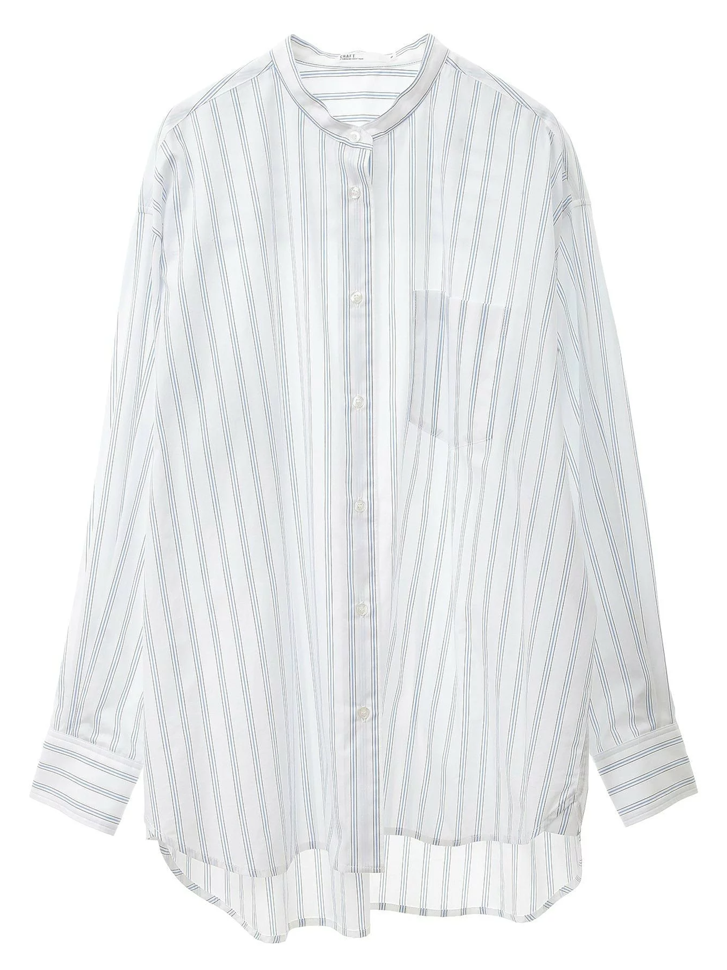 Hayato Band Collar Shirt