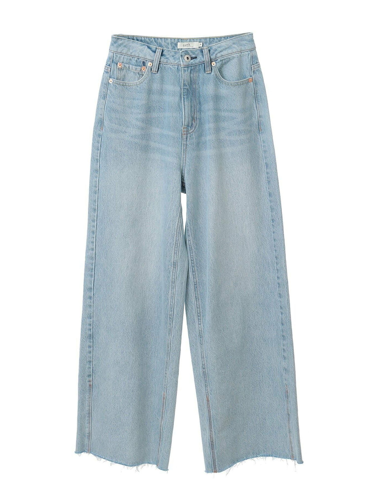 Oniyuri Wide Leg Denim Pants