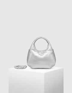 Carlyn Bag Korea - Jelly Mini - Silver: "Silver Jelly Mini Bag" 