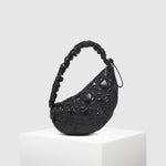 Carlyn Bag Korea - Cozy Glaze - Black: "Black Cozy Glaze Bag" 