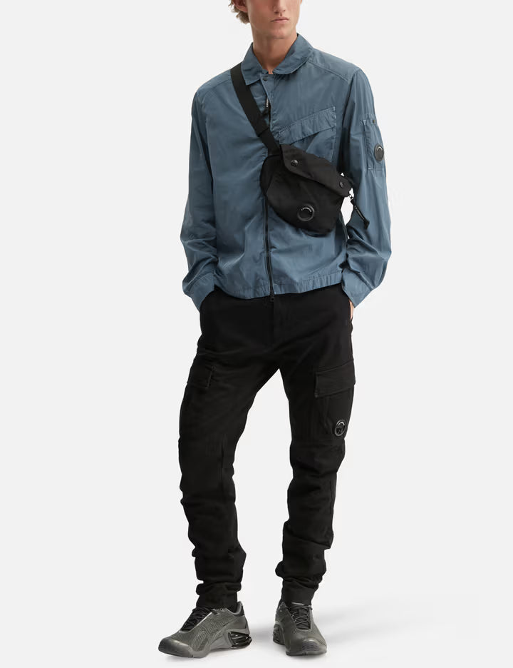 Nylon B Lens Zipped Waist Bag