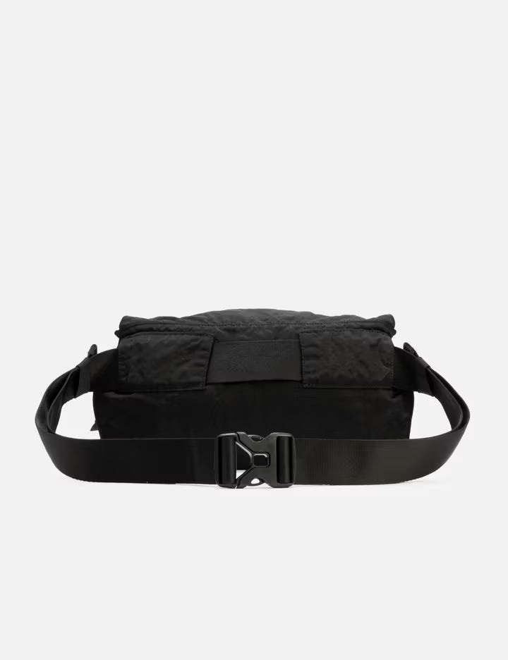 Nylon B Lens Zipped Waist Bag
