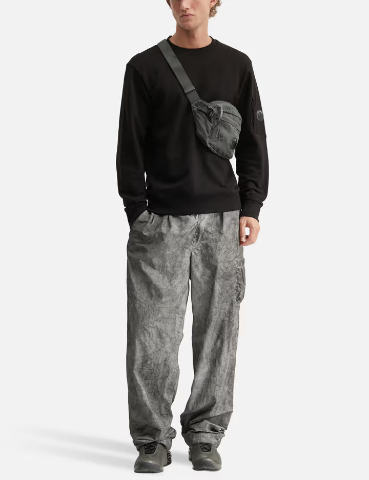 Nylon B Lens Zipped Waist Bag