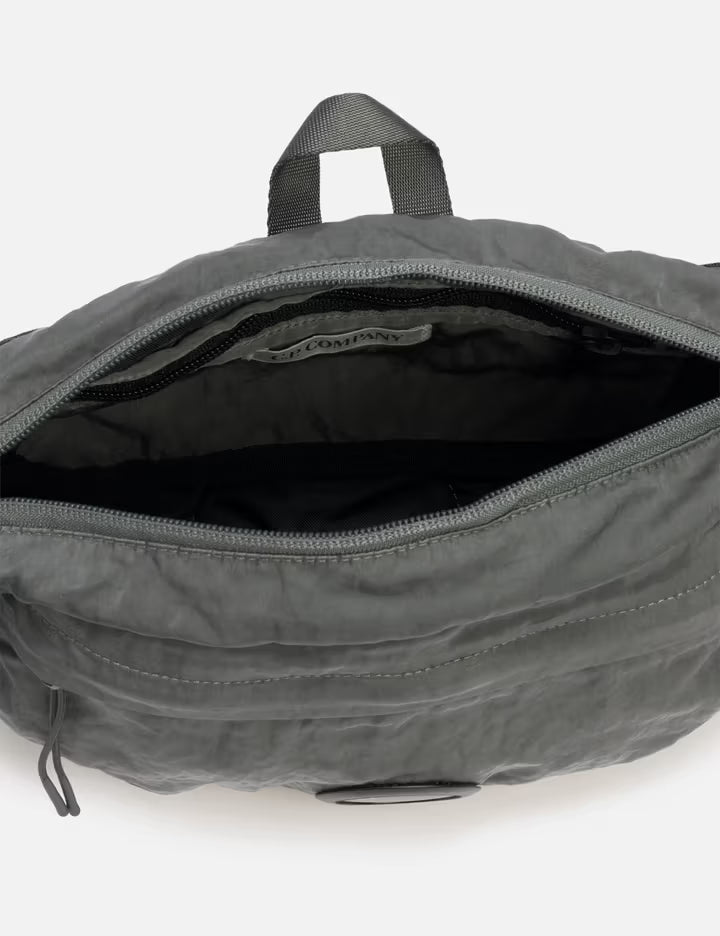 Nylon B Lens Zipped Waist Bag