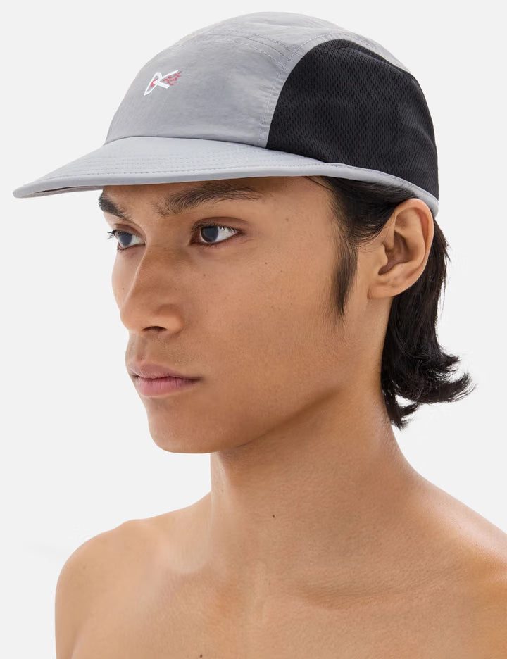 Nylon Paneled Mesh Hat