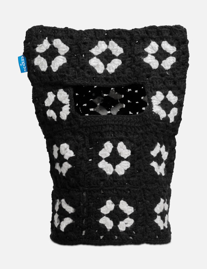 Obsidian Crochet Ski Mask
