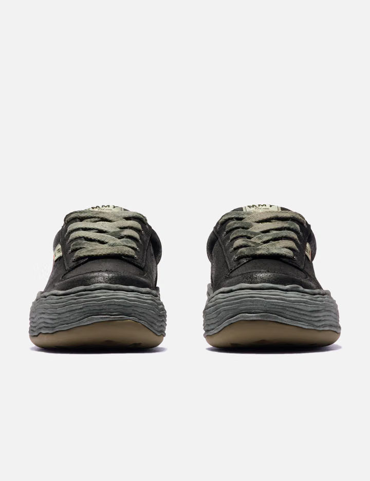 Oliver Waxed Suede Low-Top Sneakers