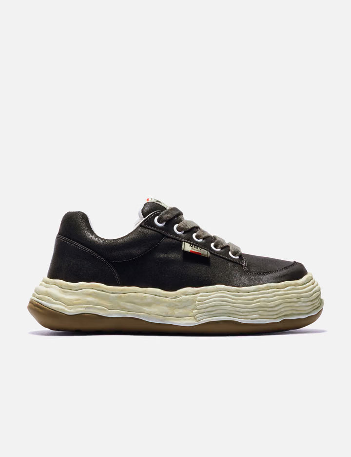 Oliver Waxed Suede Low-Top Sneakers