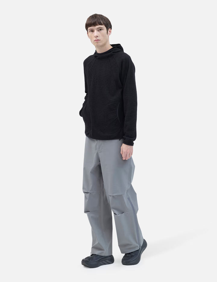 Orbit Knit Hooded Pullover