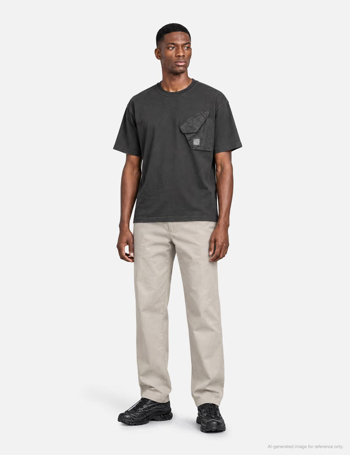 Organic Cotton Jersey T-Shirt With Chest Pocket
