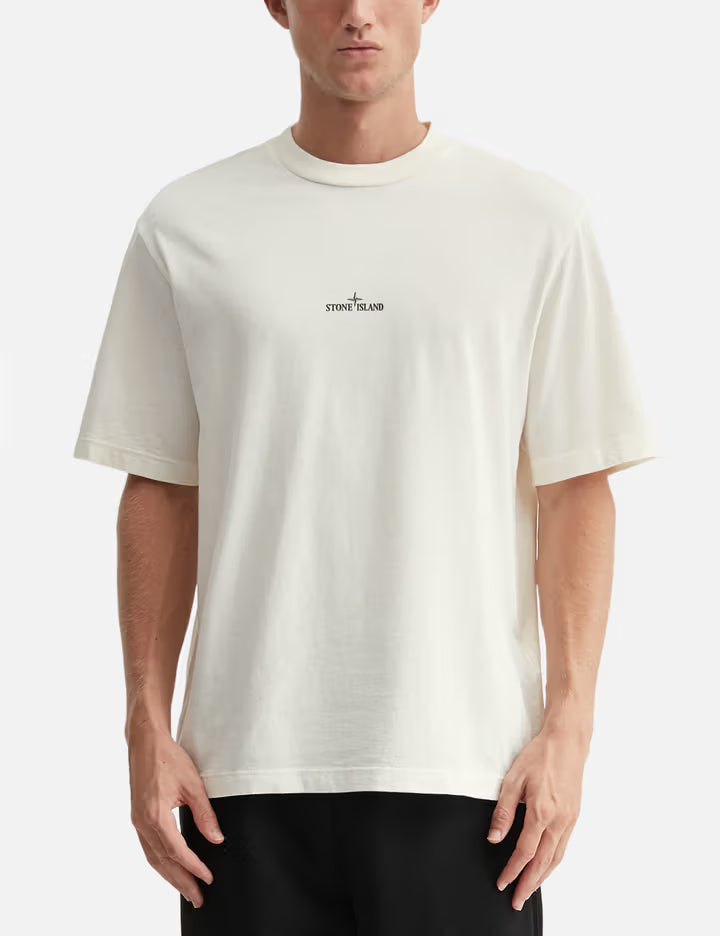 Organic Cotton Jersey T-Shirt With 'Desert' Print