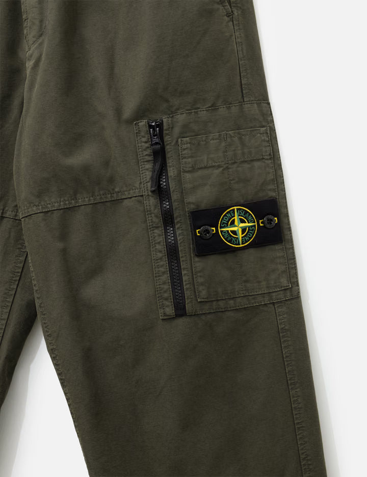 Organic Cotton Ripstop Cargo Trousers