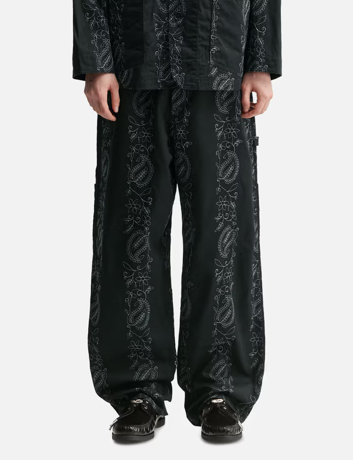 Painter Pant - Embroidered Twill