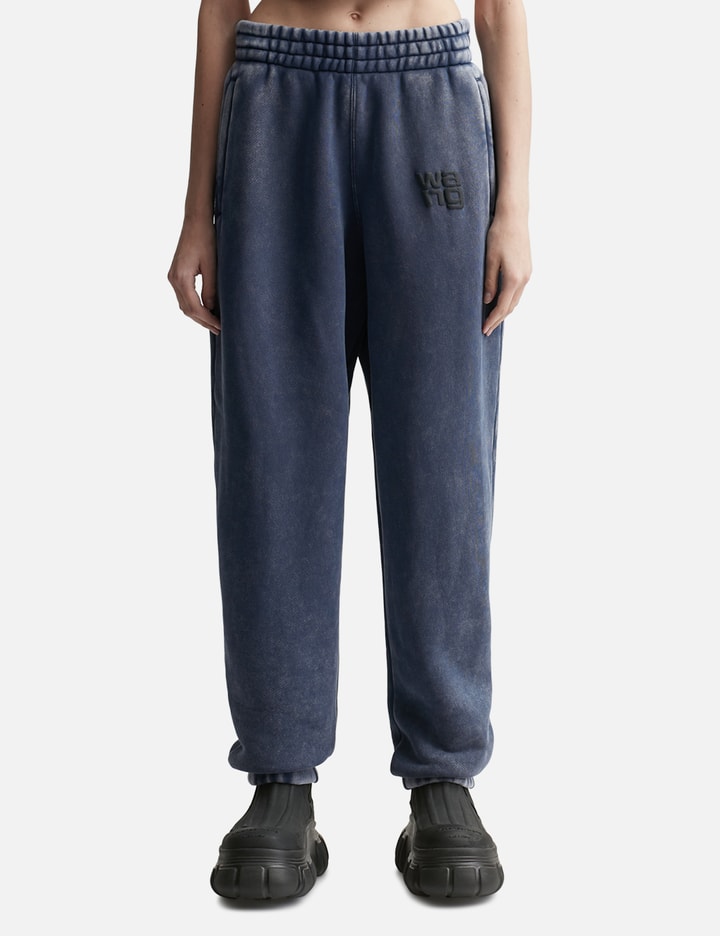 Puff Logo Sweatpant In Structured Terry