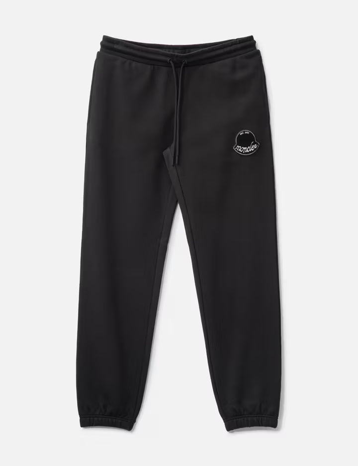 Logo Patch Cotton Sweatpants