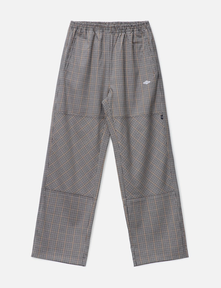 CHECKED DOUBLE KNEE PANTS