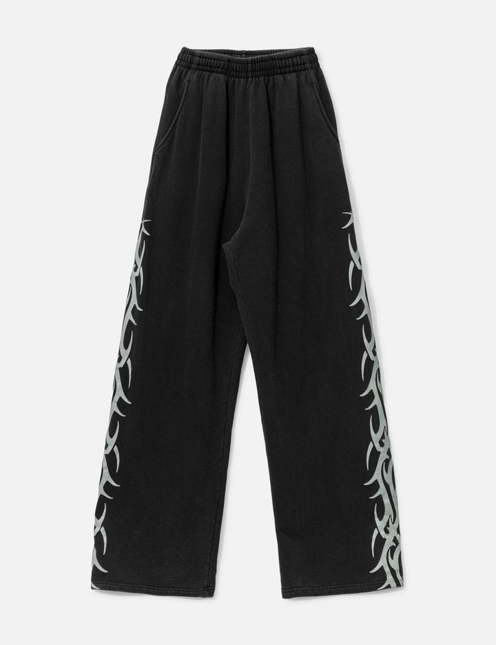Vintage Black Tribal Baggy Sweatpants