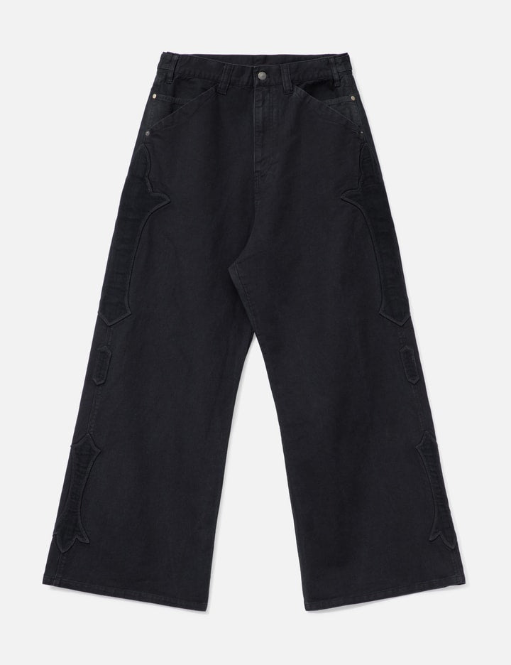 1011 Fleur Patched Pants