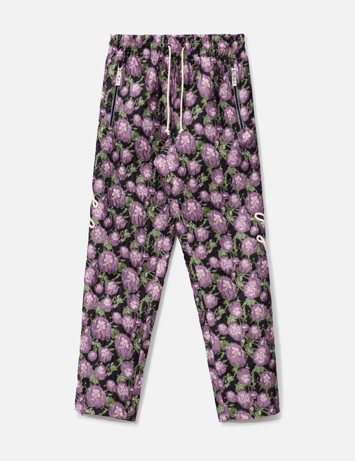 Floral Jacquard Track Pants