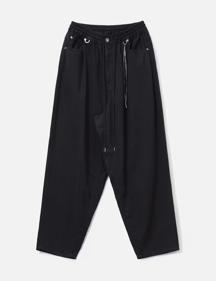 Wide Easy Denim Pants