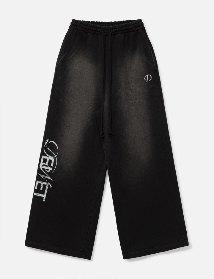D Logo Washed Sweat Pants