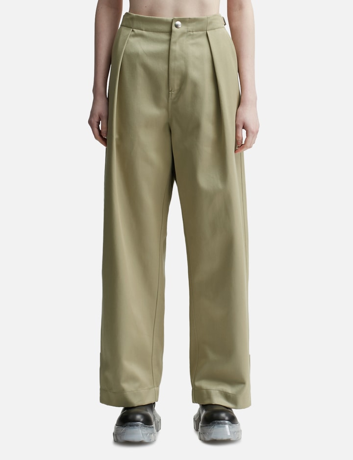 Cotton Satin Trousers