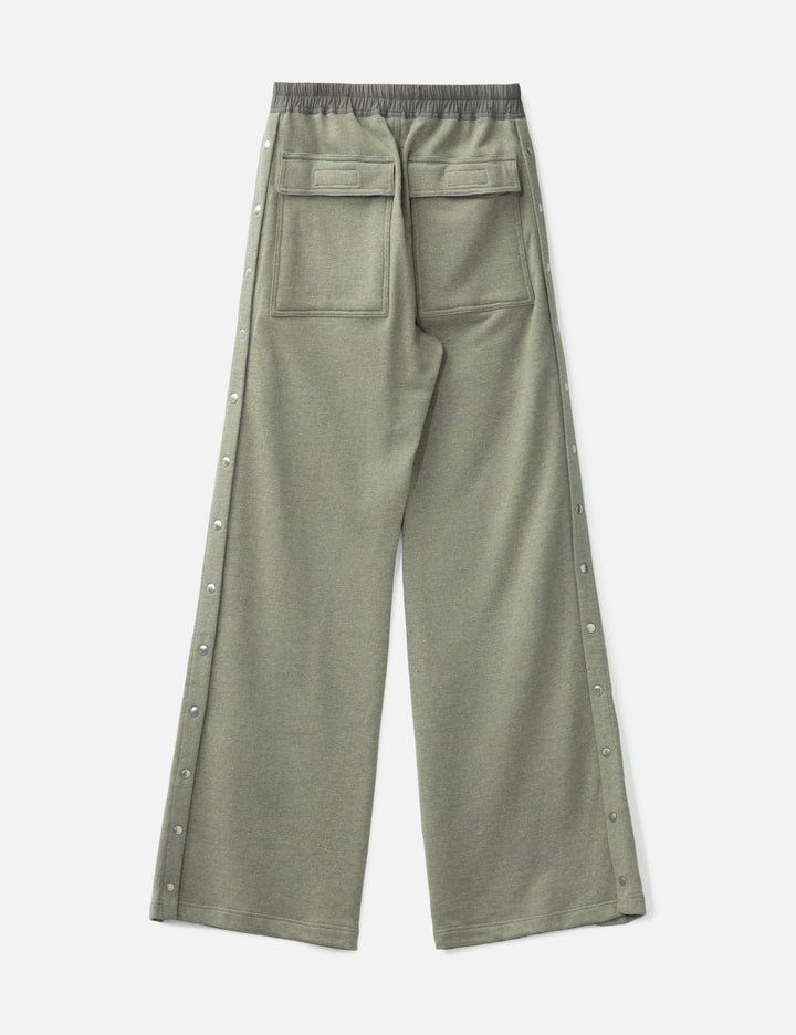Wide Pusher Pants In Felpa