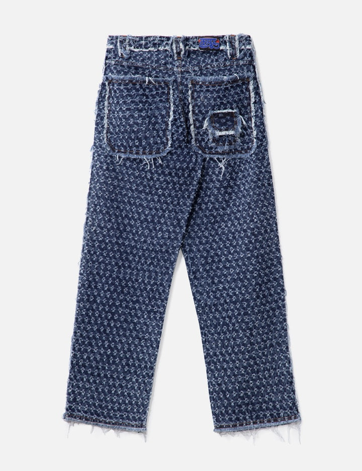 Punctured Baggy Jeans