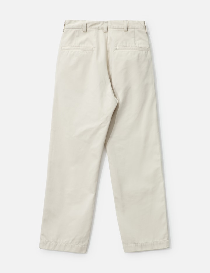Wide Straight Chino Pants