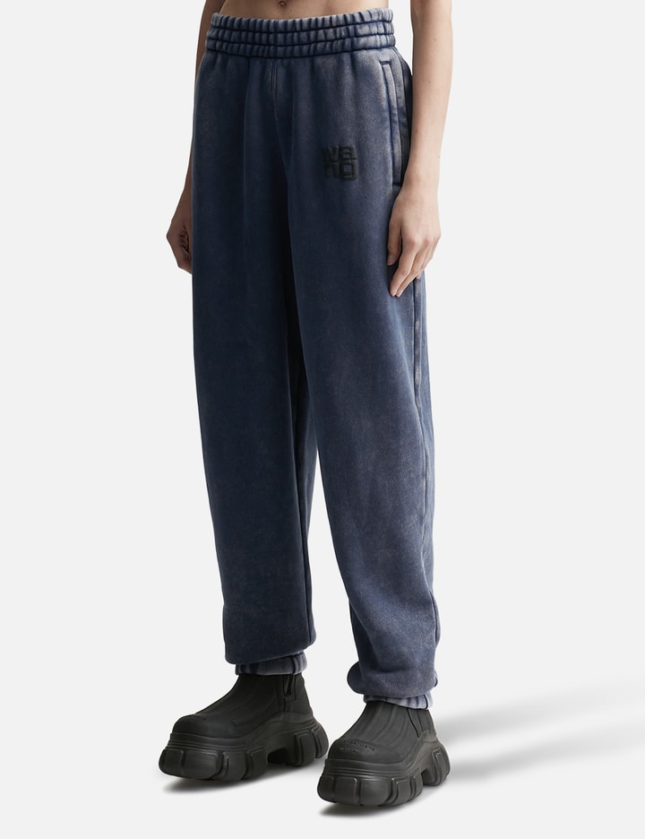 Puff Logo Sweatpant In Structured Terry