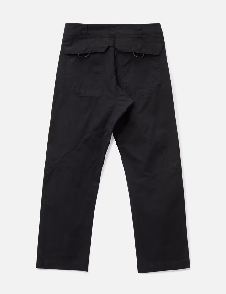Crimp Shaped Cotton Pants
