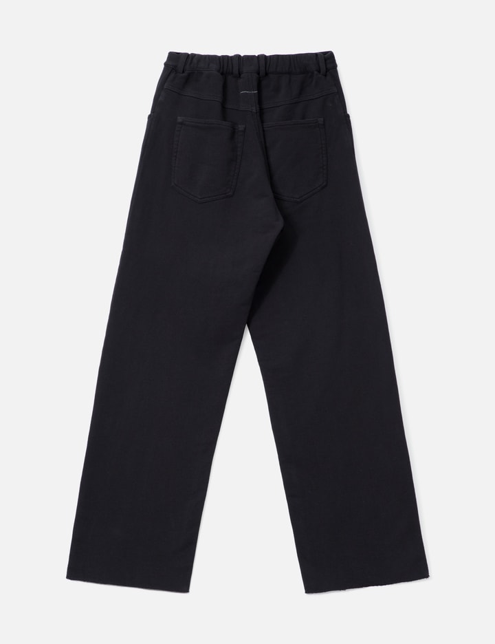 Wide-leg Cotton Trousers